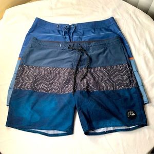 Quicksilver and O’Neil Men Swim Trunks Size 36 Bundle